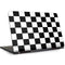 Black and White Checkered Dell Inspiron Skin